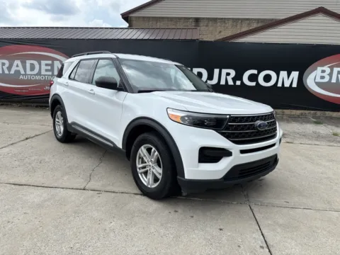 White 2022 Ford Explorer XLT for sale in Ironton, OH