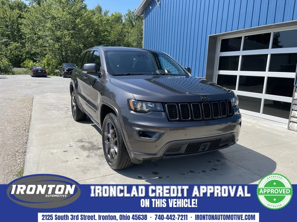 Gray 2021 Jeep Grand Cherokee 80th Anniversary Edition for sale in Ironton, OH