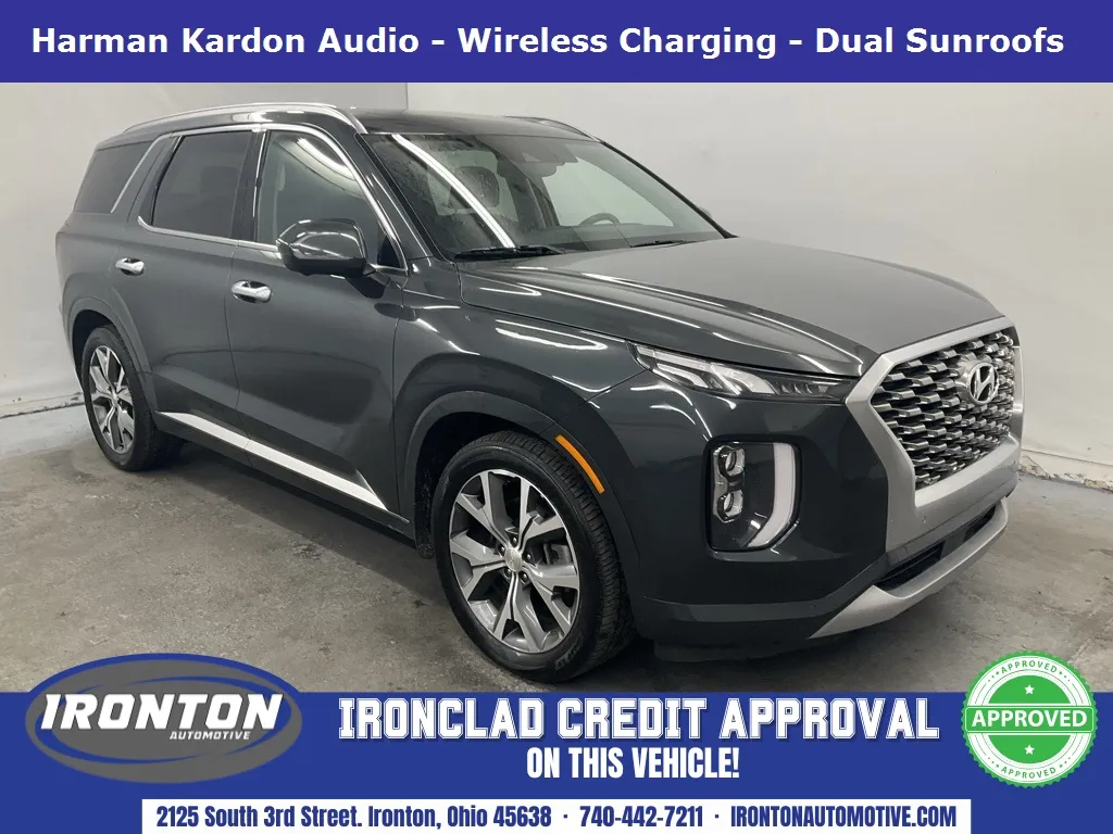 Gray 2021 Hyundai Palisade Limited for sale in Ironton, OH