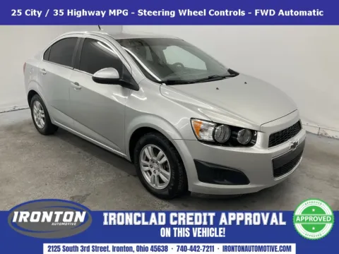 Silver 2013 Chevrolet Sonic LT for sale in Ironton, OH