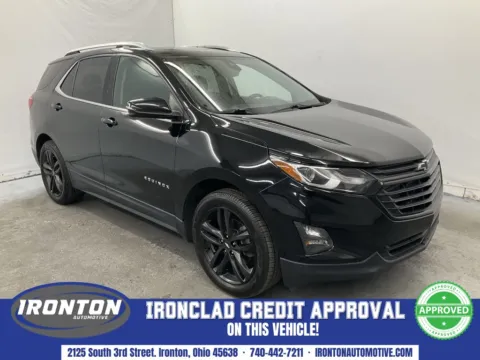 Black 2020 Chevrolet Equinox LT for sale in Ironton, OH