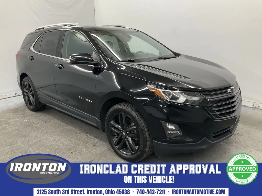 Black 2020 Chevrolet Equinox LT for sale in Ironton, OH