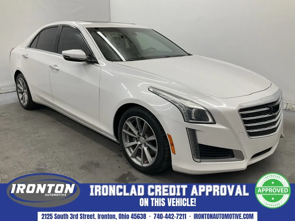 White 2017 Cadillac CTS 2.0L Turbo Luxury for sale in Ironton, OH