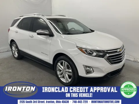 White 2020 Chevrolet Equinox Premier for sale in Ironton, OH