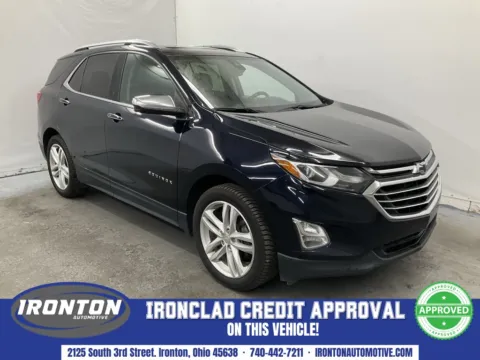 Blue 2020 Chevrolet Equinox Premier for sale in Ironton, OH
