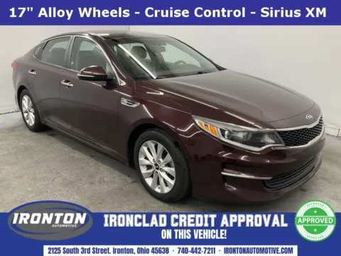 Red 2017 Kia Optima LX for sale in Ironton, OH