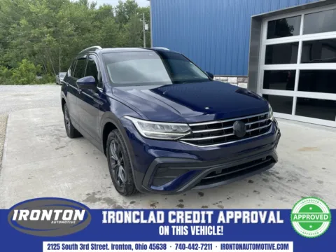 Blue 2022 Volkswagen Tiguan 2.0T SE for sale in Ironton, OH