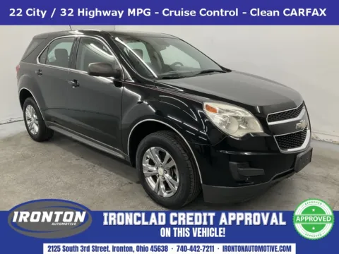 Black 2015 Chevrolet Equinox LS for sale in Ironton, OH