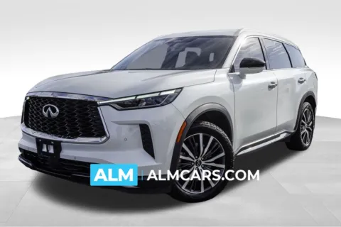 White 2023 INFINITI QX60 Sensory for sale in Union City, GA