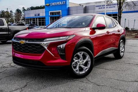 Red 2026 Chevrolet Trax LS for sale in Union City, GA