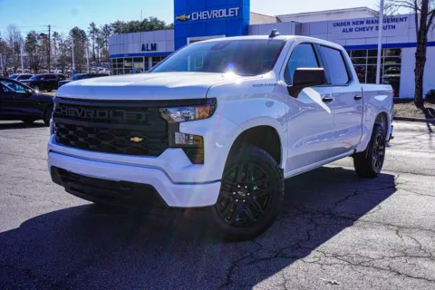 White 2026 Chevrolet Silverado 1500 Custom for sale in Union City, GA