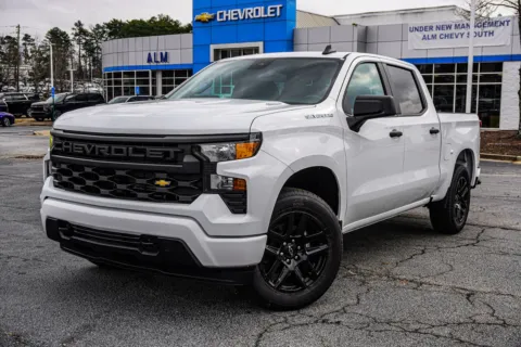 White 2026 Chevrolet Silverado 1500 Custom for sale in Union City, GA