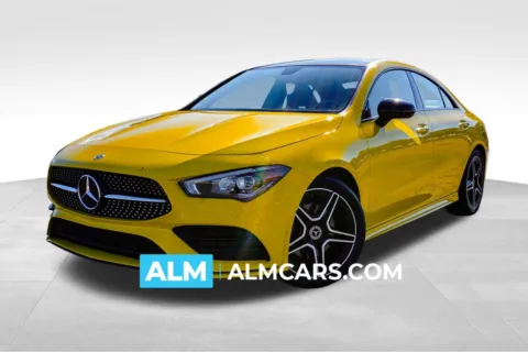 Yellow 2023 Mercedes-Benz CLA 250 for sale in Union City, GA