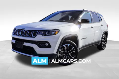 White 2024 Jeep Compass Limited for sale in Union City, GA
