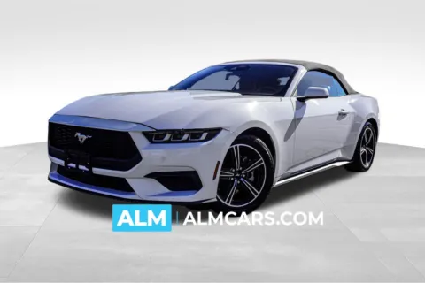 White 2024 Ford Mustang EcoBoost Premium for sale in Union City, GA
