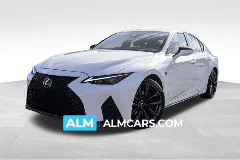 White 2025 Lexus IS 350 F SPORT Design for sale in Union City, GA