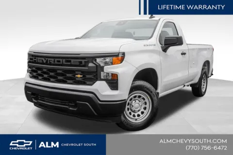 White 2026 Chevrolet Silverado 1500 WT for sale in Union City, GA