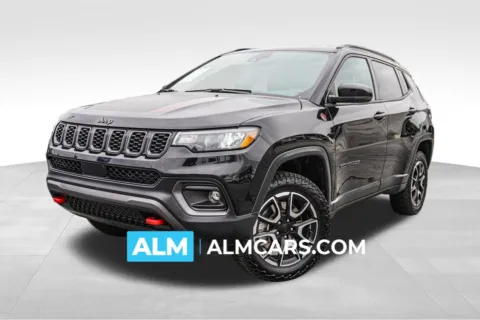 Black 2024 Jeep Compass Trailhawk for sale in Union City, GA