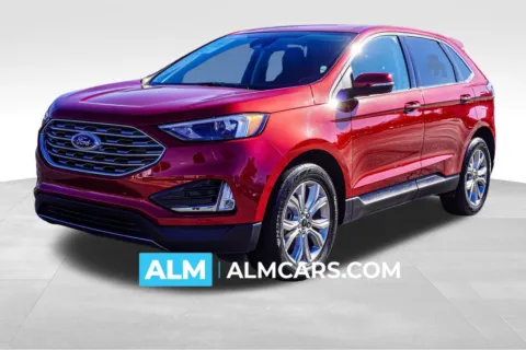 Red 2024 Ford Edge Titanium for sale in Union City, GA