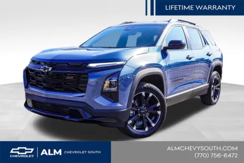 Blue 2026 Chevrolet Equinox RS for sale in Union City, GA