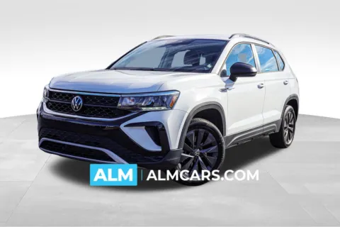 White 2024 Volkswagen Taos 1.5T S for sale in Union City, GA
