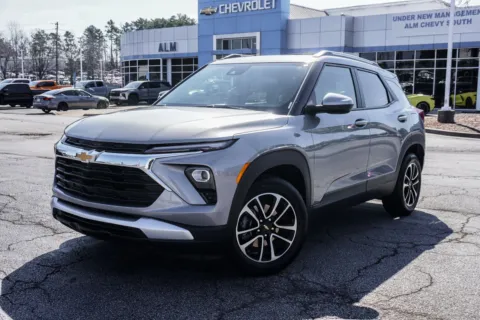 Gray 2025 Chevrolet TrailBlazer LT for sale in Union City, GA
