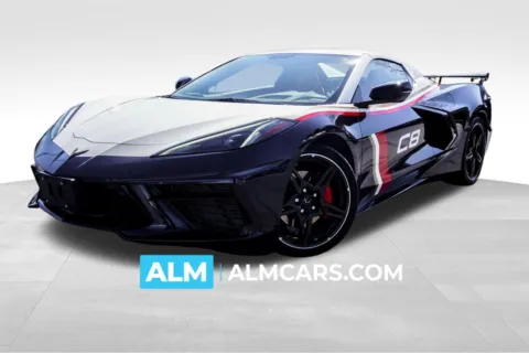 Black 2021 Chevrolet Corvette Stingray for sale in Union City, GA