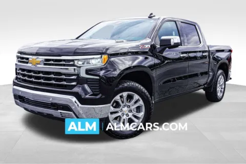 Black 2025 Chevrolet Silverado 1500 LTZ for sale in Union City, GA