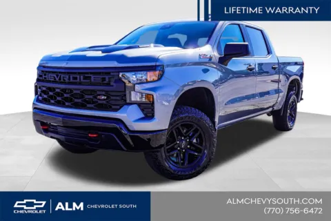 Gray 2026 Chevrolet Silverado 1500 Custom Trail Boss for sale in Union City, GA