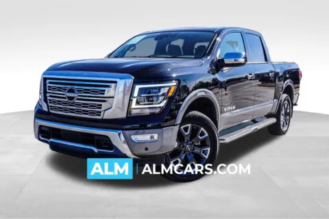 Black 2024 Nissan Titan Platinum Reserve for sale in Union City, GA