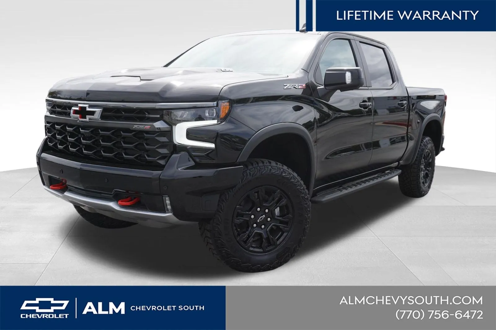 Black 2026 Chevrolet Silverado 1500 ZR2 for sale in Union City, GA