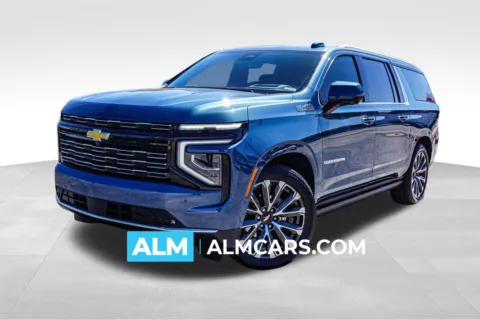Blue 2025 Chevrolet Suburban High Country for sale in Union City, GA