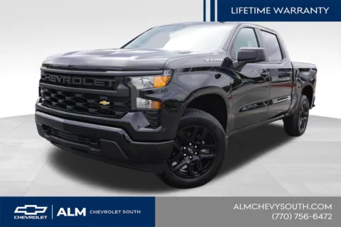 Black 2026 Chevrolet Silverado 1500 Custom for sale in Union City, GA
