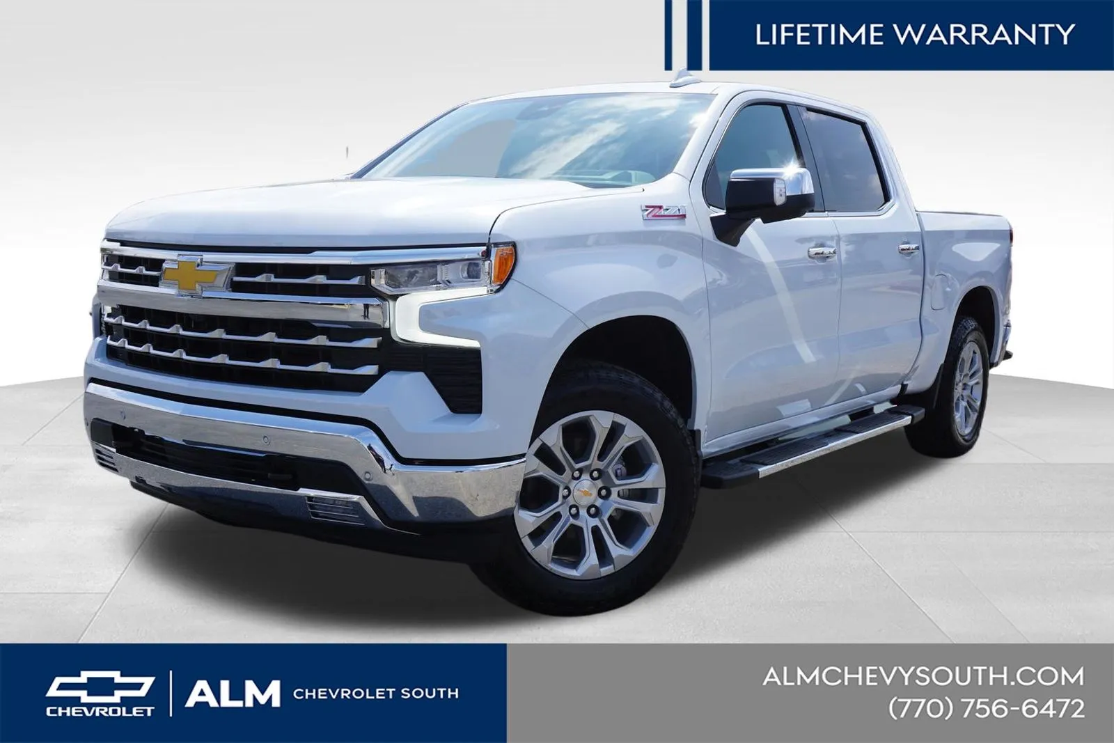 White 2026 Chevrolet Silverado 1500 LTZ for sale in Union City, GA