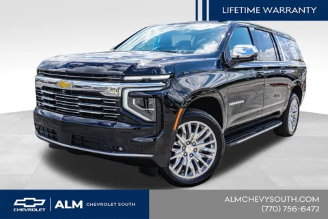 Black 2025 Chevrolet Suburban Premier for sale in Union City, GA