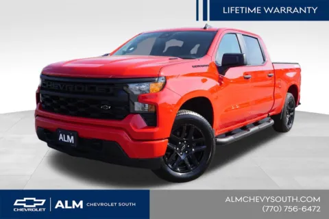 Red 2025 Chevrolet Silverado 1500 Custom for sale in Union City, GA