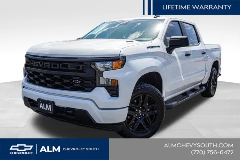 White 2026 Chevrolet Silverado 1500 Custom for sale in Union City, GA