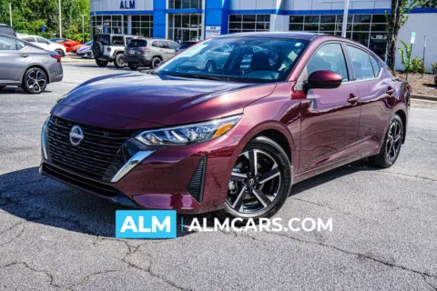 Red 2025 Nissan Sentra SV for sale in Union City, GA
