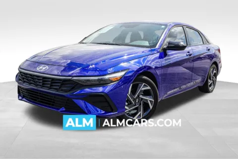 Blue 2025 Hyundai Elantra SEL Sport for sale in Union City, GA