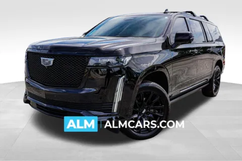 Black 2022 Cadillac Escalade ESV Sport Platinum for sale in Union City, GA
