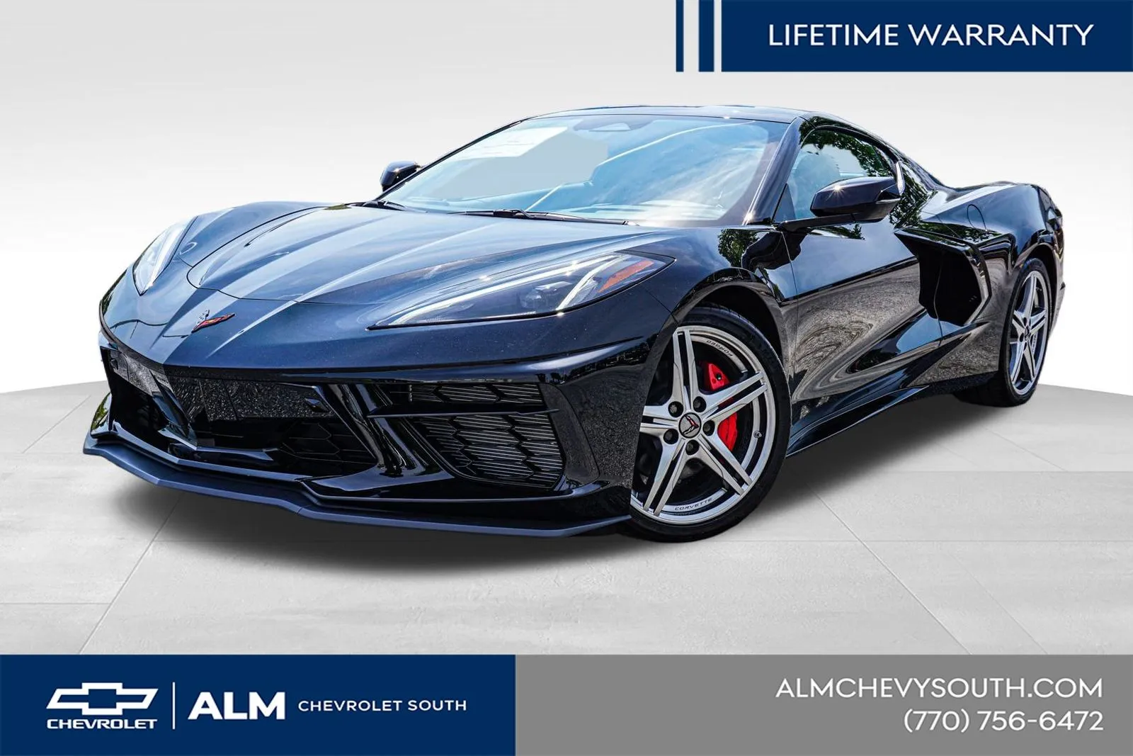 Black 2026 Chevrolet Corvette Stingray for sale in Union City, GA