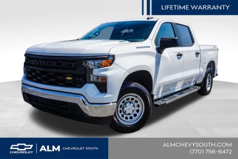 White 2025 Chevrolet Silverado 1500 WT for sale in Union City, GA