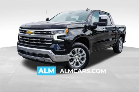 Black 2025 Chevrolet Silverado 1500 LTZ for sale in Union City, GA