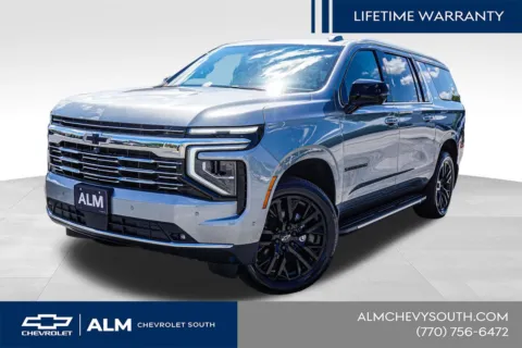 Gray 2025 Chevrolet Suburban Premier for sale in Union City, GA