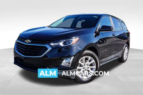 Black 2021 Chevrolet Equinox LT for sale in Union City, GA