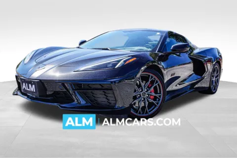 Black 2023 Chevrolet Corvette Stingray for sale in Union City, GA