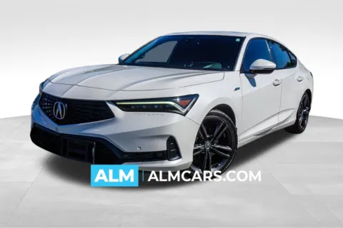 White 2023 Acura Integra A-Spec Tech Package for sale in Union City, GA