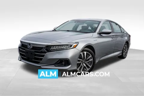 Silver 2021 Honda Accord Hybrid EX for sale in Union City, GA