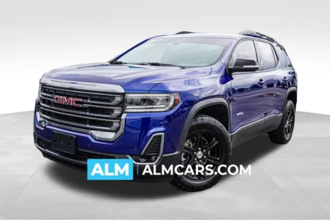 Blue 2023 GMC Acadia AT4 for sale in Union City, GA