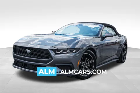 Gray 2025 Ford Mustang EcoBoost Premium for sale in Union City, GA